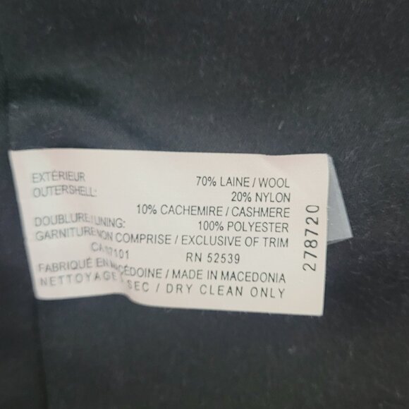 Wool trench coat - Picture 6 of 6